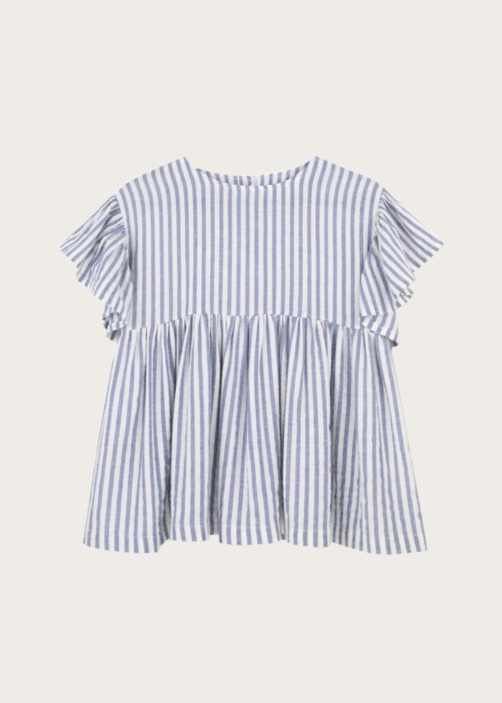 Saint-Tropez yoke blouse 