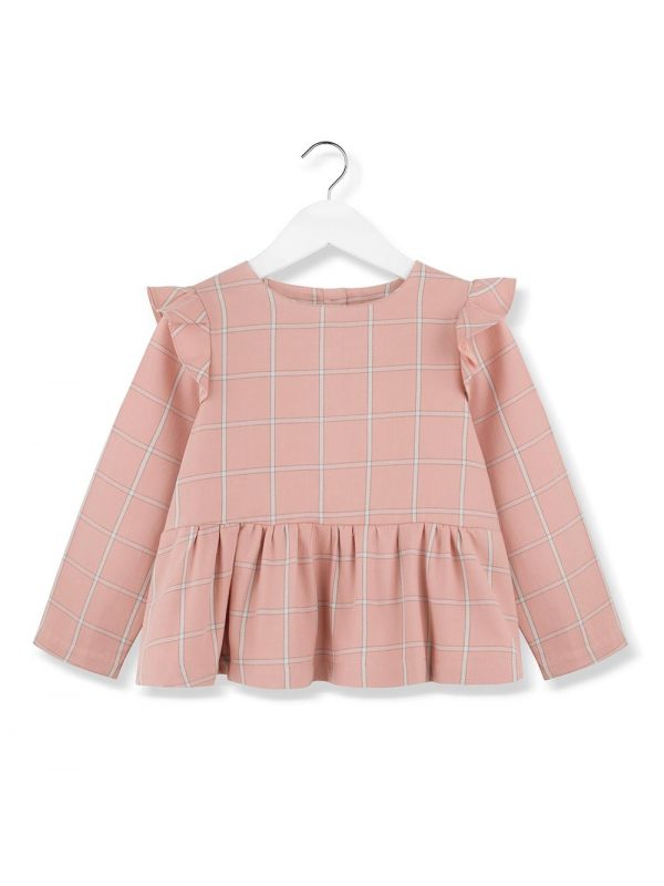 bluzka -dziewczęca-flanelowa-flannel-blouse