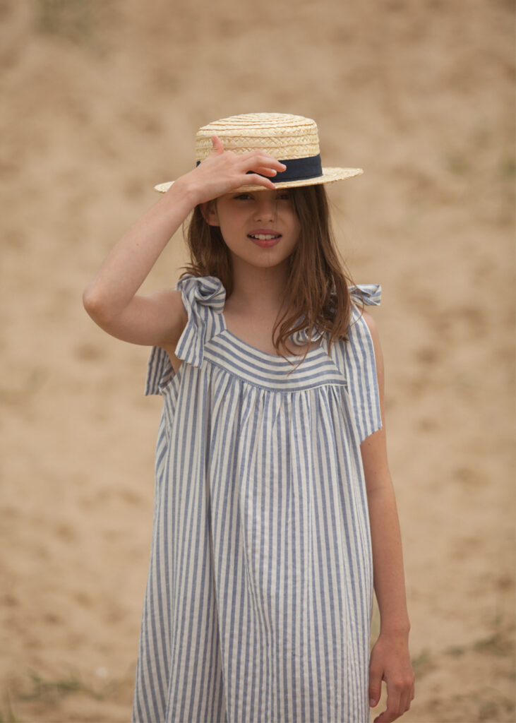 summer dress, stripes, stripped dress