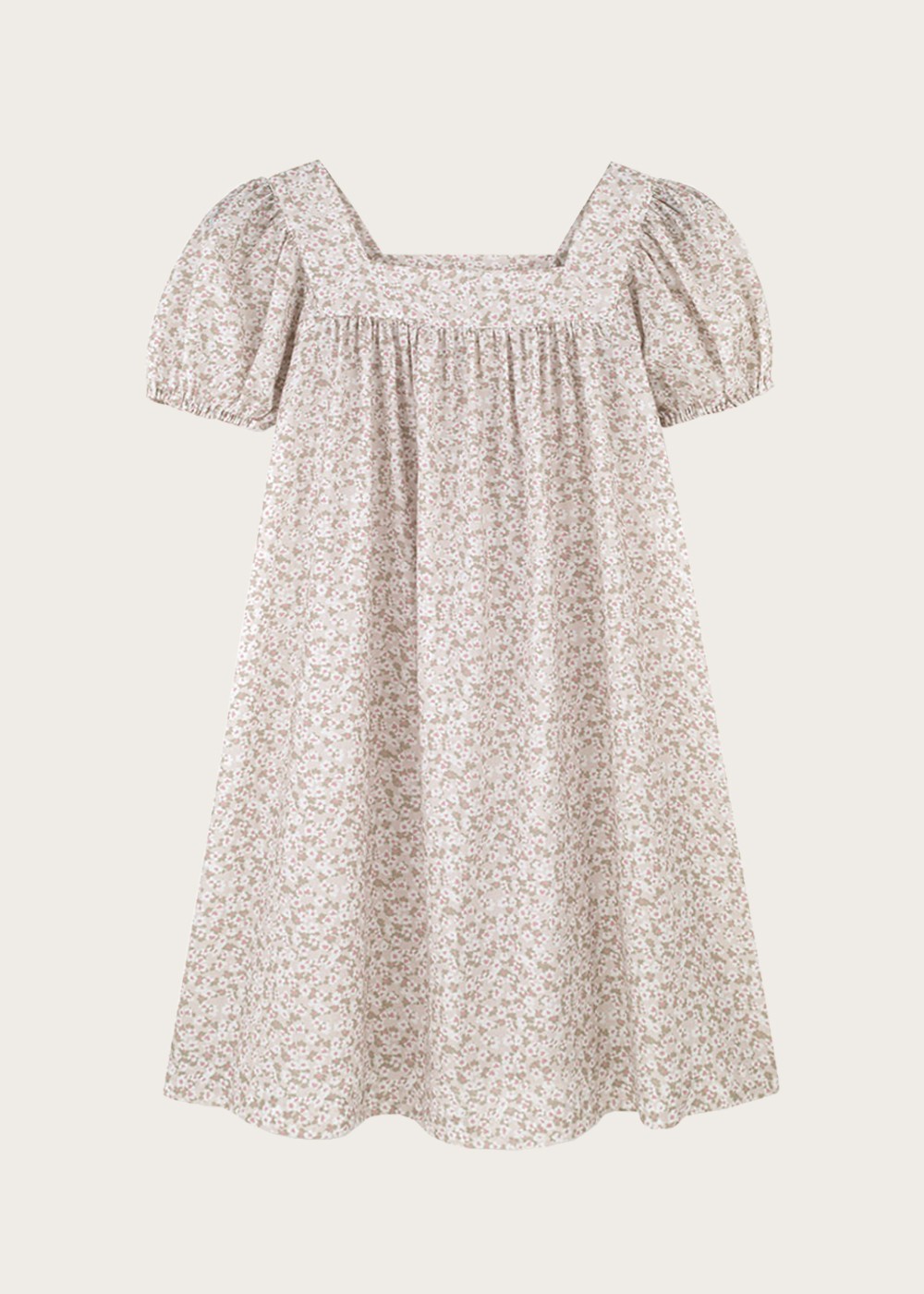Meadow square neck dress - Kids on the Moon