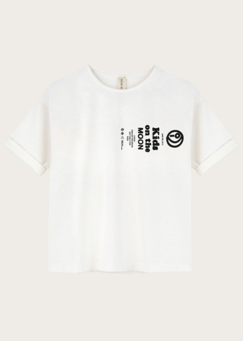 KOTM Blink White T-shirt - Kids on the Moon