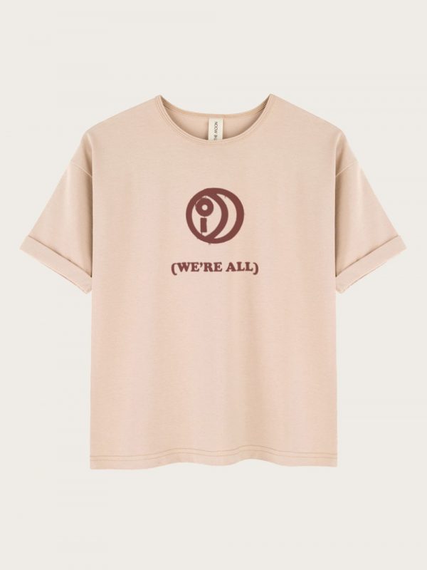 WE ARE ALL Blink Sand T-shirt