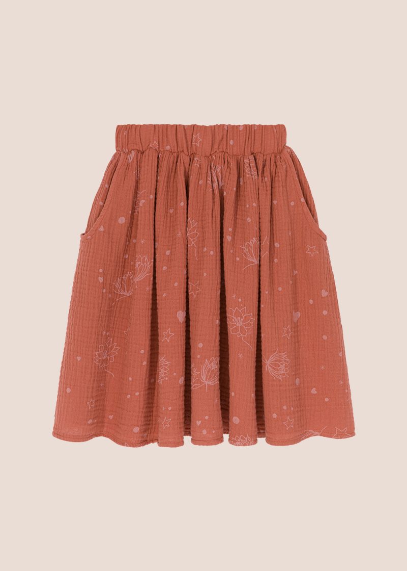 Starflower skirt ginger