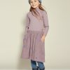 Starflower skirt purple