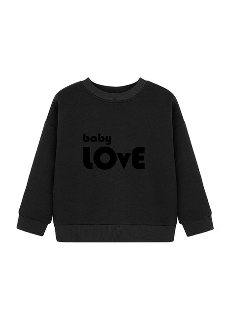 baby love sweatshirt, bluza z nadrukiem baby love
