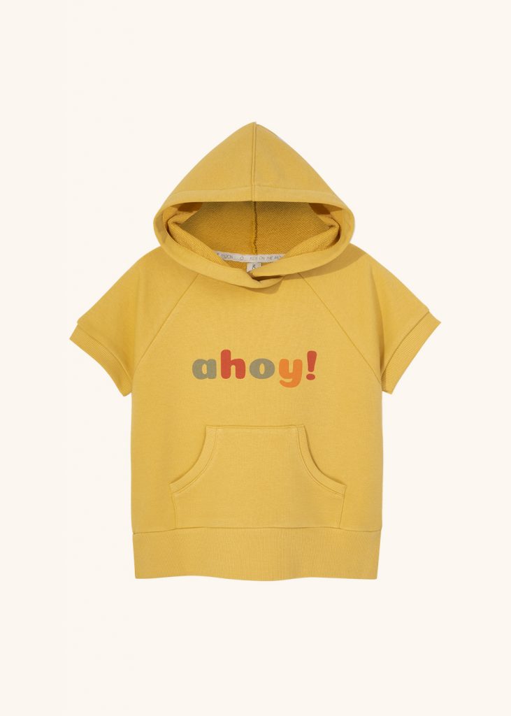 hoodie Ahoy! yellow 