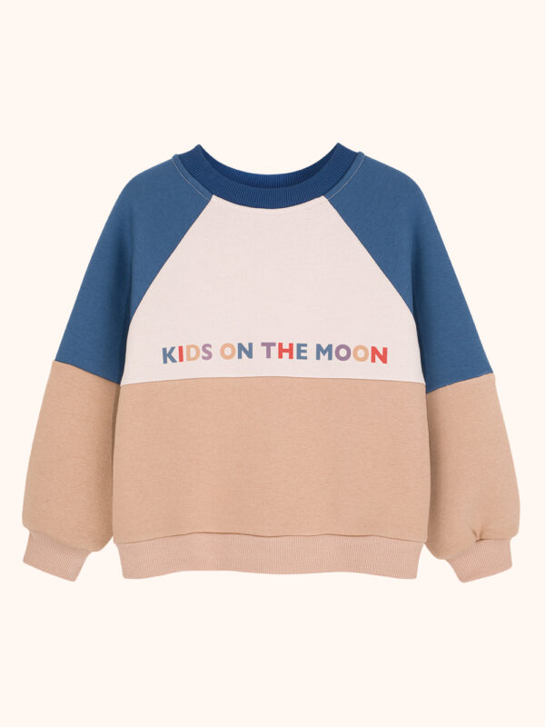trzykolorowa bluza, bawełniana bluza, dziecięca bluza, bluza z nadrukiem, three-color sweatshirt, for kids, cotton sweatshirt