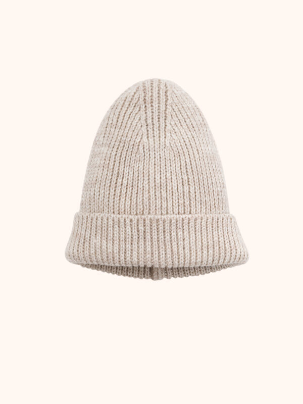 wełniana czapka, czapka zimowa, czapka zimowa dziecięca, beżowa, woolen beanie, for kids, beige beanie