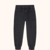czarne spodnie jeansowe dla dziecka, dziecięce, denimowe, jeansy , joggersy jeansowe