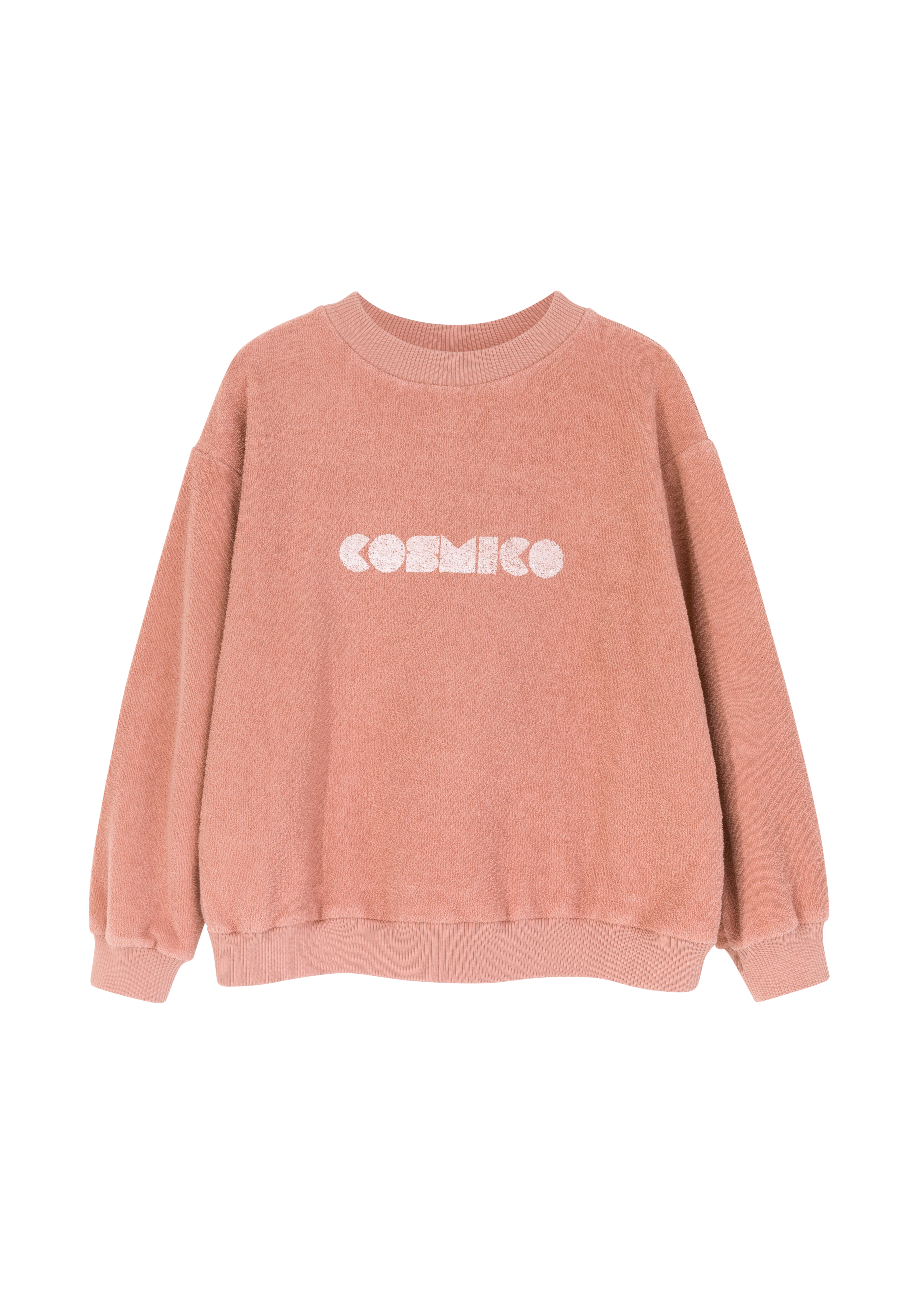 bluza frotte, dla dzieci, różowa bluza, bluza z napisem, pink sweatshirt, organic cotton sweatshirt, for kids