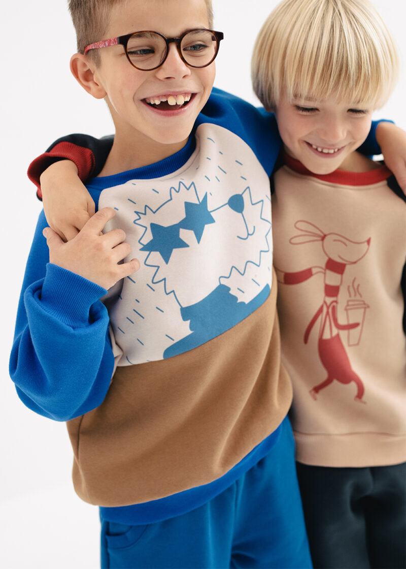 dziecięce bluzy bawełniane, dla dziecka, polski produkt, z nadrukiem