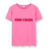 koszulka damska pink crush, różowa, polska marka