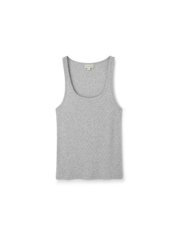 szara podkoszulka damska, tanktop, 1005 bawełna, polska marka